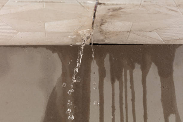 Professional Water Damage Restoration technician working in Hardwick, GA